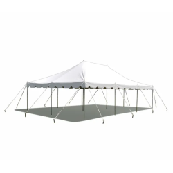 20x30 Pole tent -White